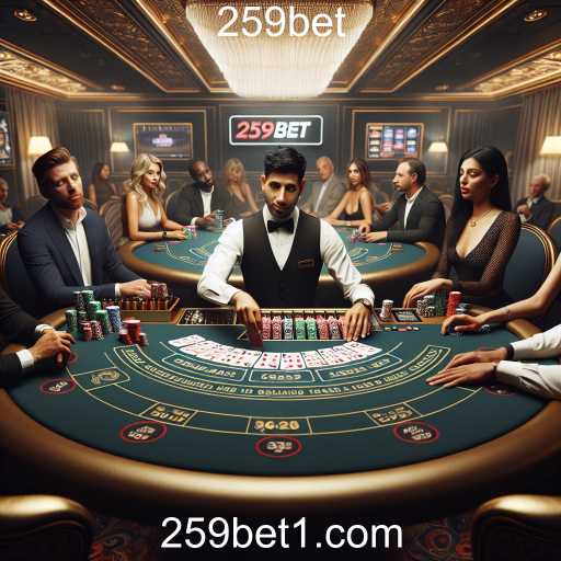 Experiência Imersiva na Categoria 'Ao Vivo' da 259bet